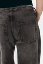 Washed Black - Paz Mid Wide Jeans - 3