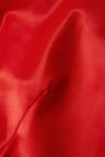 Red - Mini Pinafore Dress - 4