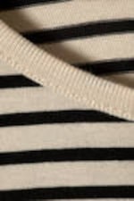 Striped Black - Boxy Sleeve T-Shirt - 4