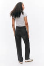 Midnight Black - Black - Aimo Mid Straight Jeans - 4