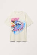 Monster Surf - Oversized Throw-on T-shirt - 3