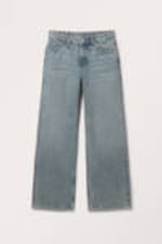 Mid Blue - Naoki Low Loose Jeans - 5