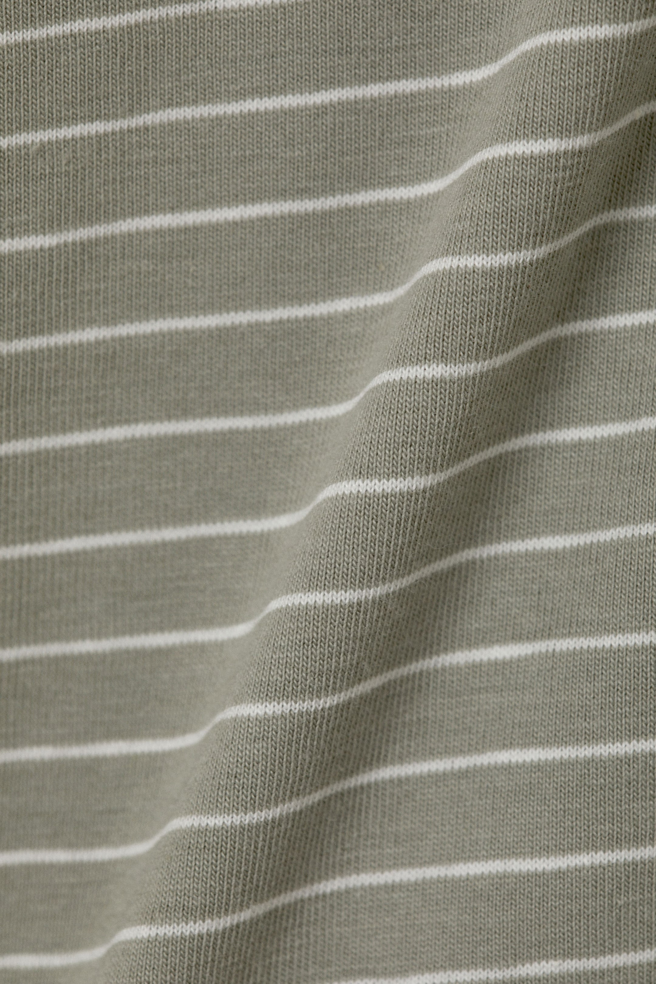 Striped Khaki Green - Slim Strappy Tank Top - 4