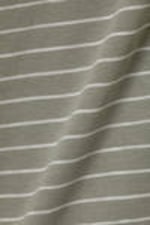 Striped Khaki Green - Slim Strappy Tank Top - 4
