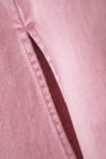Dusty Pink - Sleeveless Twill Maxi Slip Dress - 6