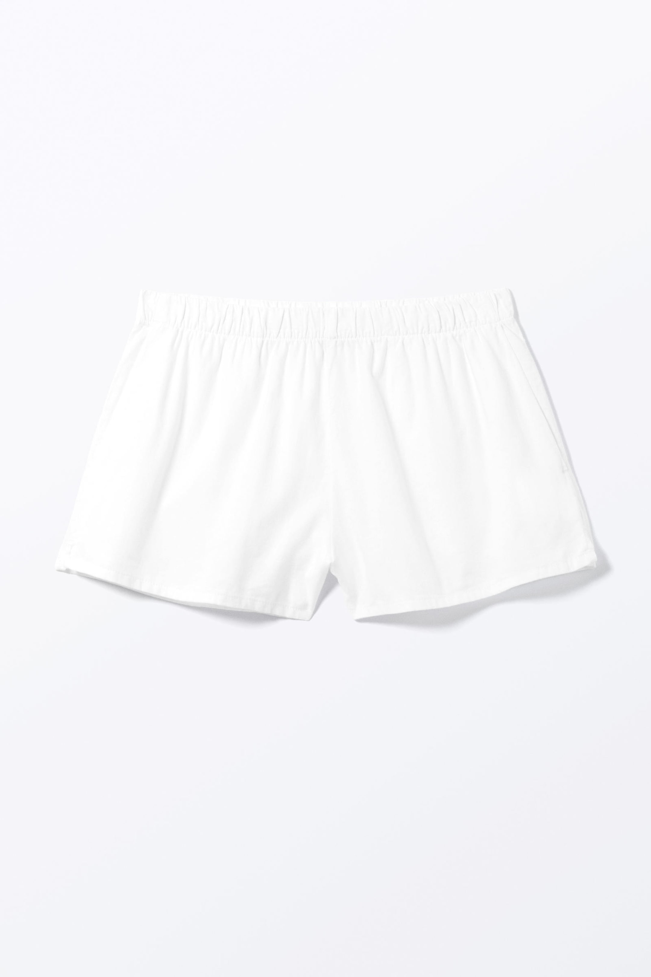 White - Flannel Boxer Shorts - 4
