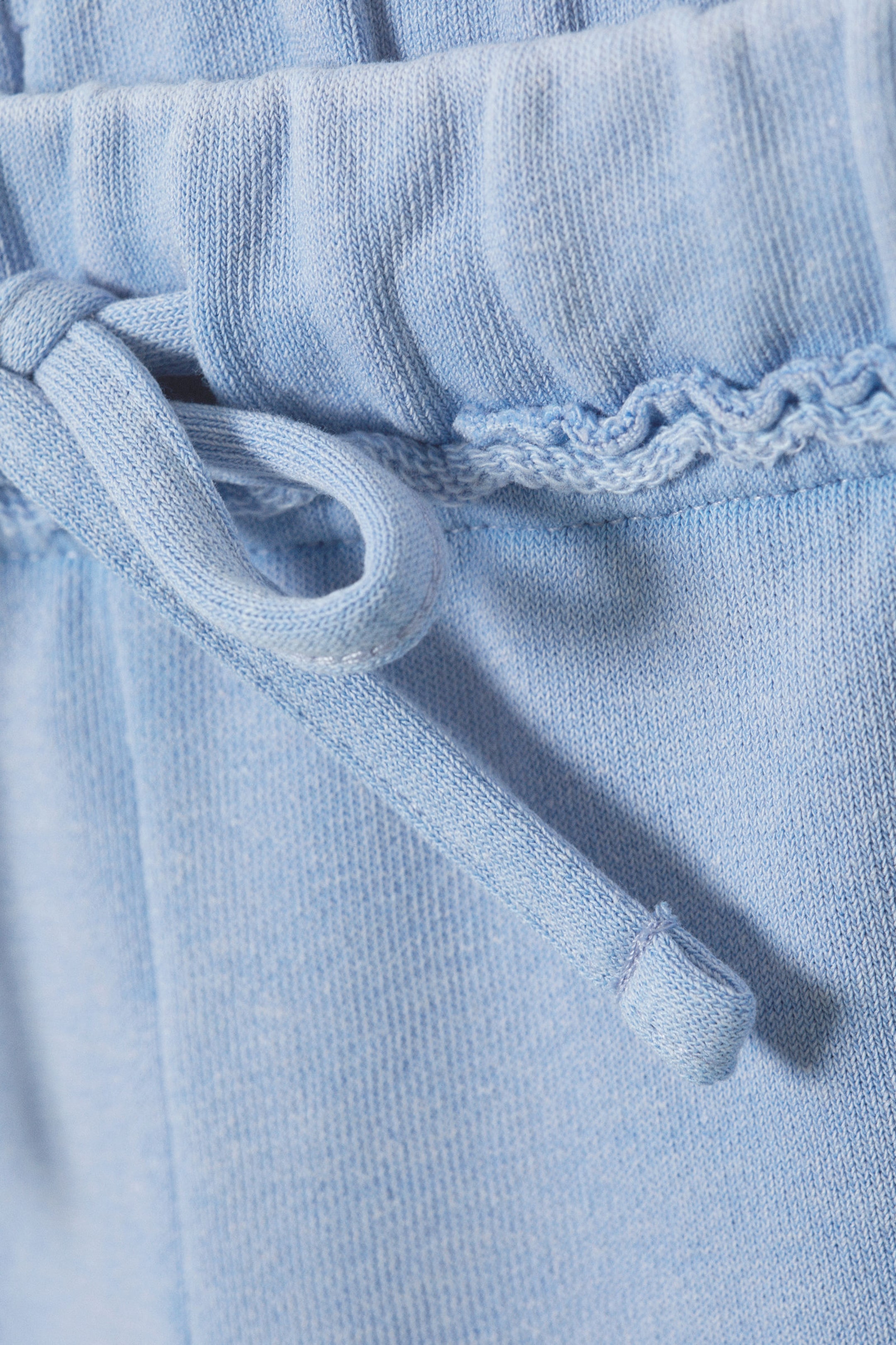 Dusty Blue - Soft Terry Pyjama Bottoms - 4
