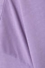 Washed Purple - Oversized Cotton T-shirt - 4