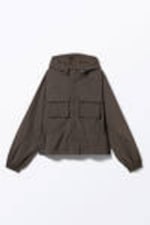 Dark Grey - Windbreaker Nylon Jacket - 3
