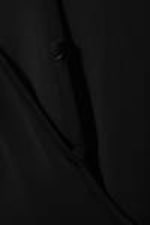 Black - Low Back Scoop Neck Swimsuit - 5