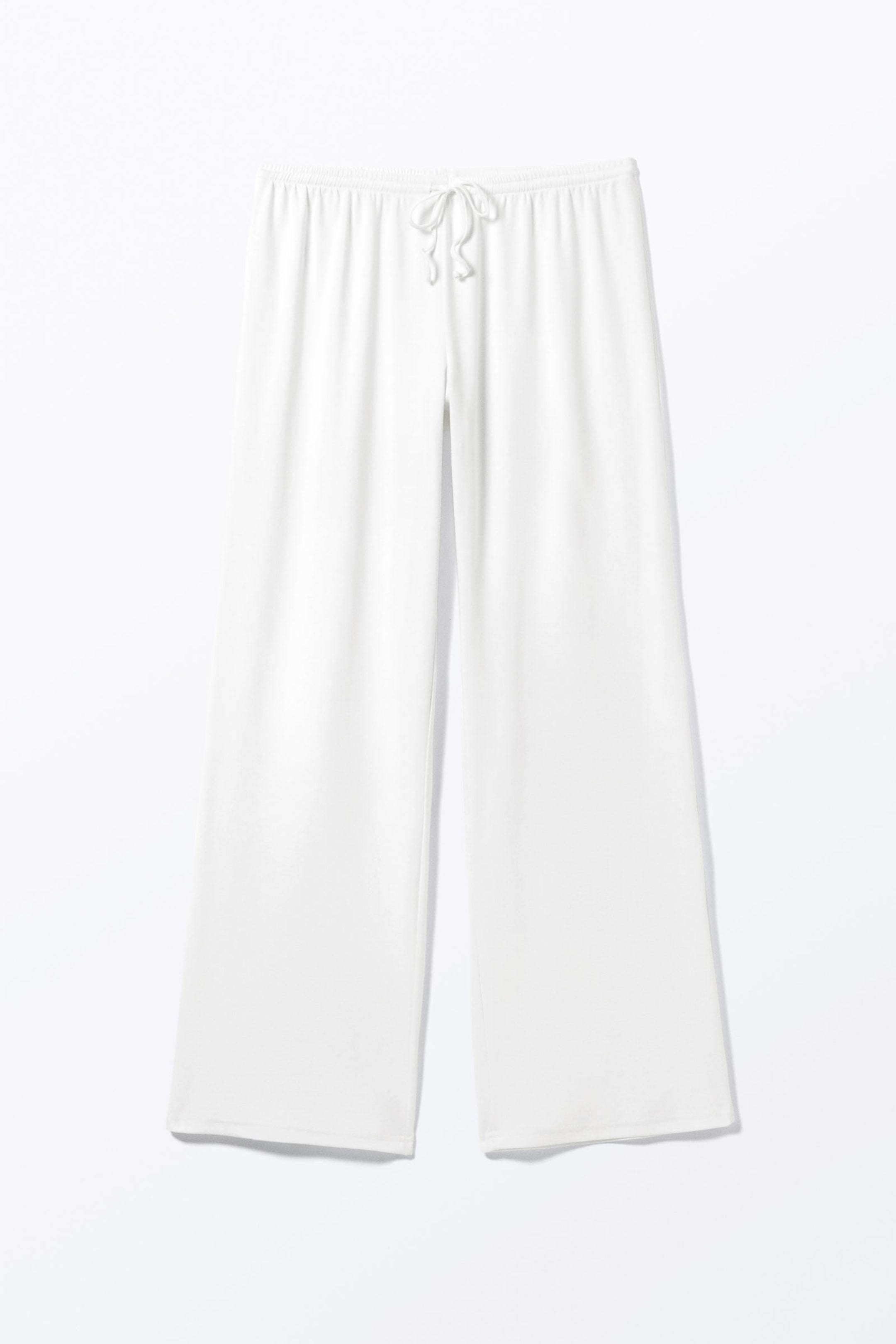 White - Relaxed Pyjama Trousers - 3