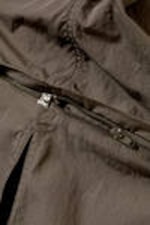 Dark Grey - Convertible Nylon Cargo Skirt - 6