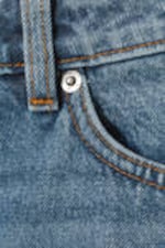 Starling Blue - Pleated Mini Denim Skirt - 4