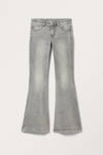 Concrete Grey - Katsumi Low Waist Flared Jeans - 5