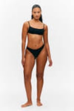 Black - Square Neck Bikini - 1