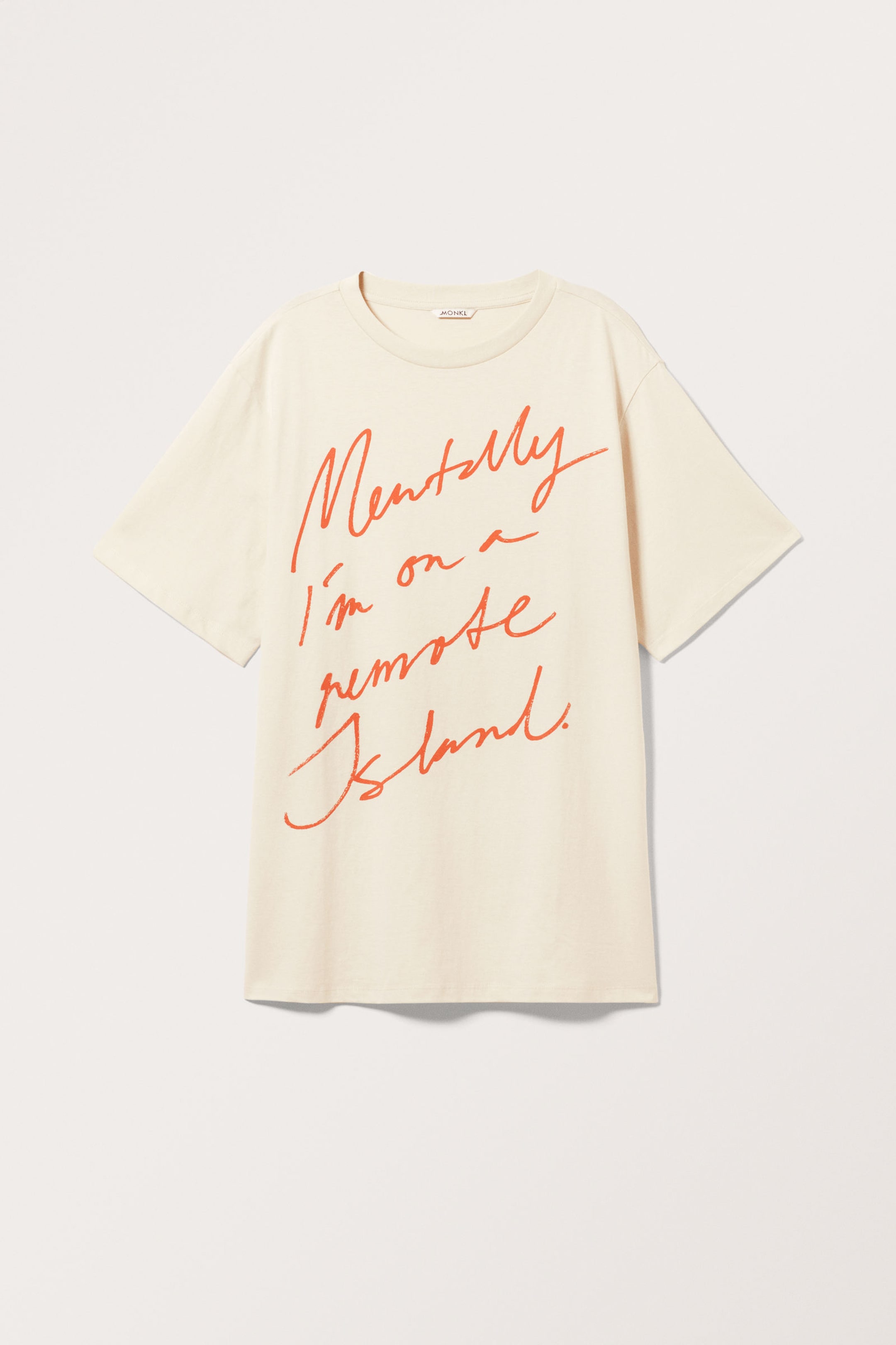 Remote Island - Oversized Throw-on T-shirt - 3