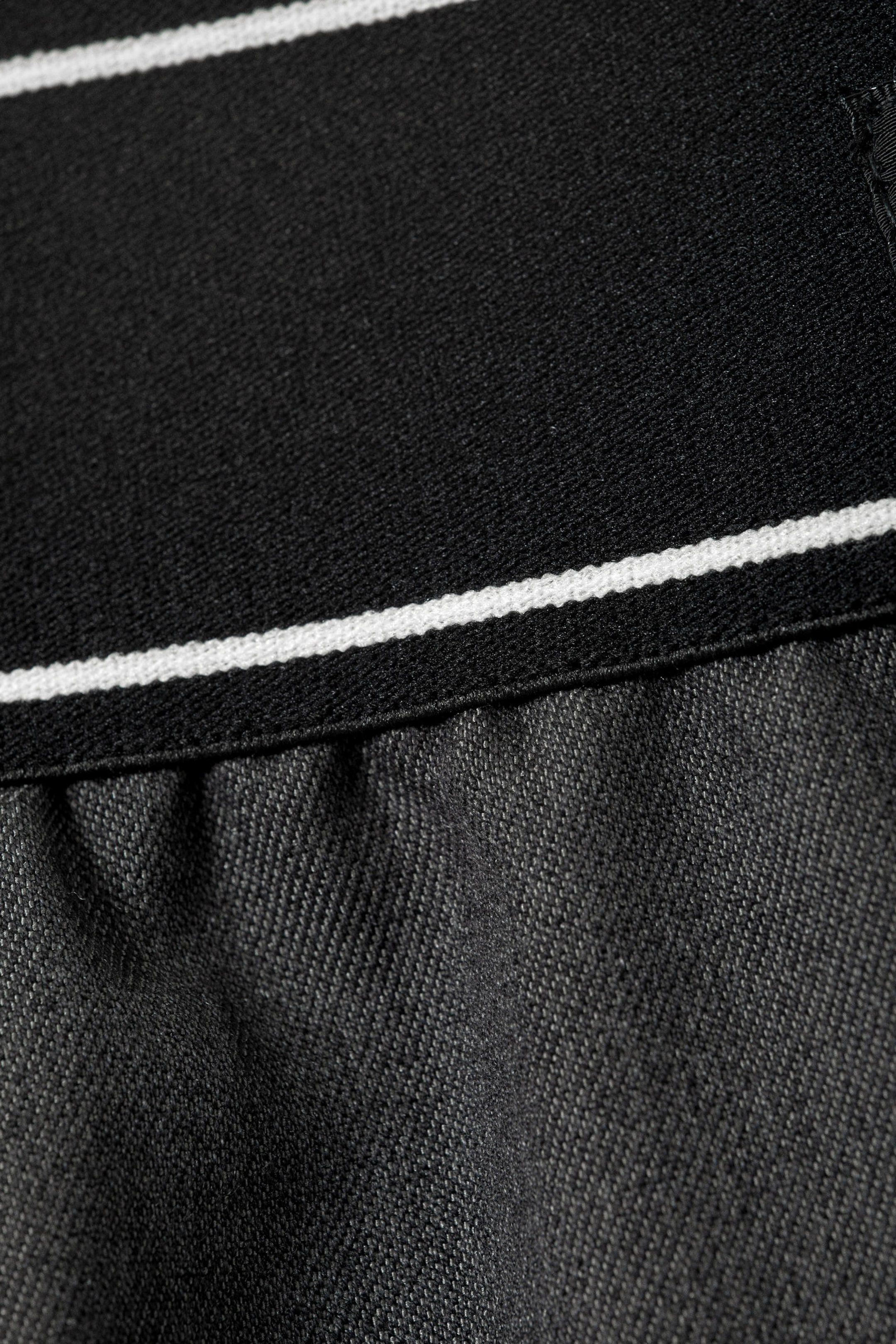 Dark Grey - Loose Elastic Suiting Trousers - 4
