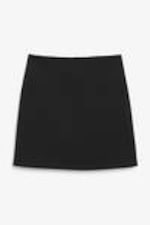 Black - A-line mini skirt - 3