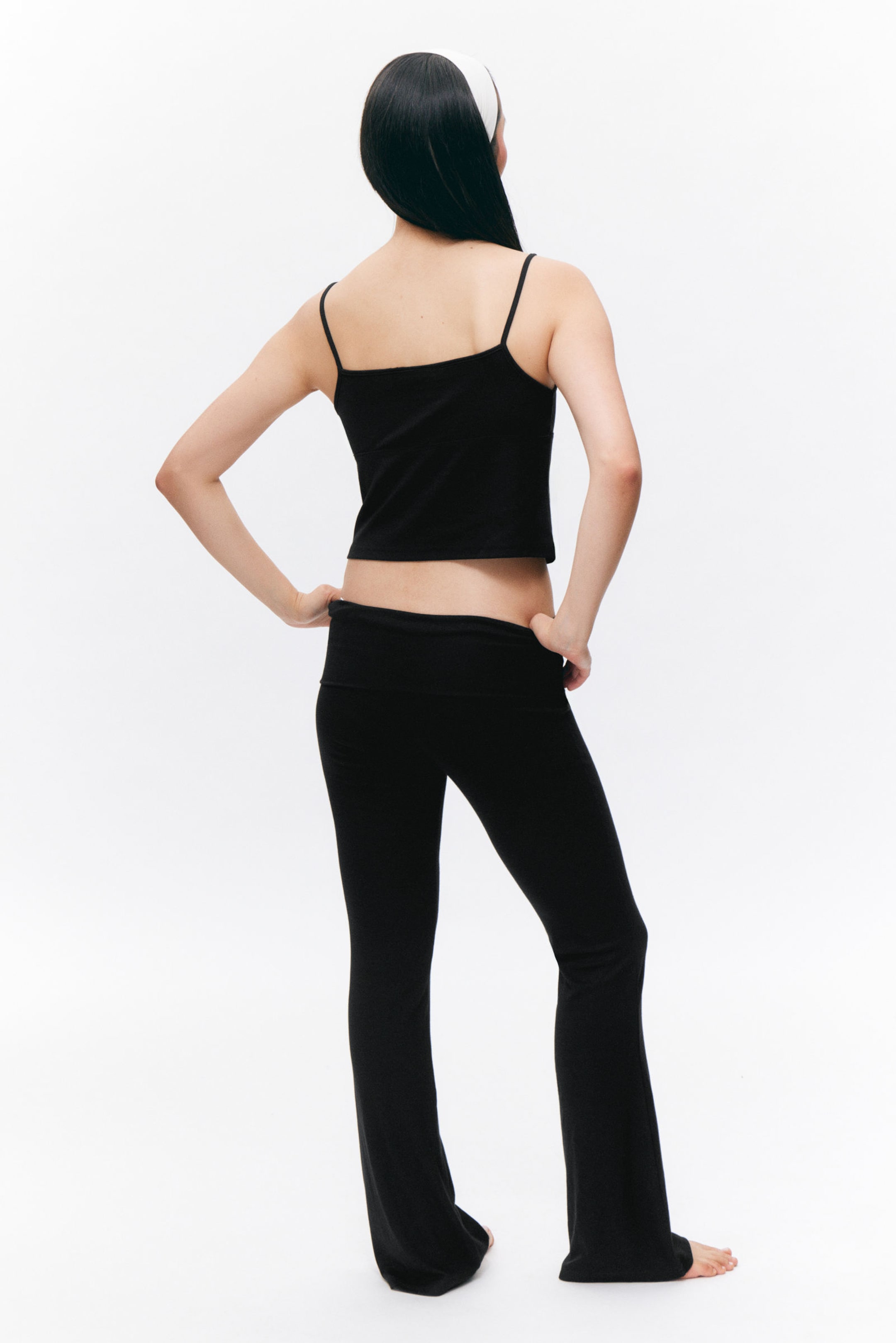Black - Soft Strap Top - 2