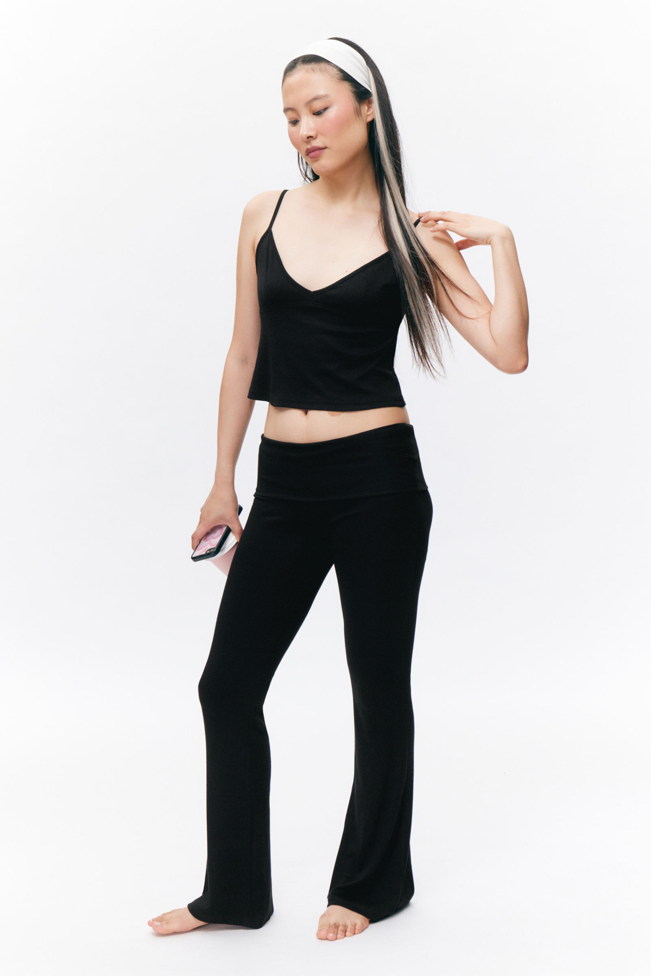 Black - Soft Strap Top - 0