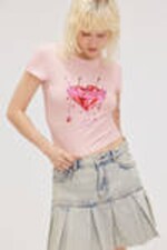 Liquid Cherries - Cropped t-shirt - 0