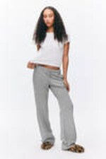 Grey Melange - Soft Terry Pyjama Bottoms - 0