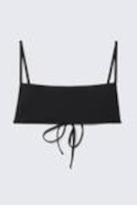 Black - Square Neck Bikini - 3