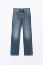 Sunset Blue - Aimo Mid Straight Jeans - 6
