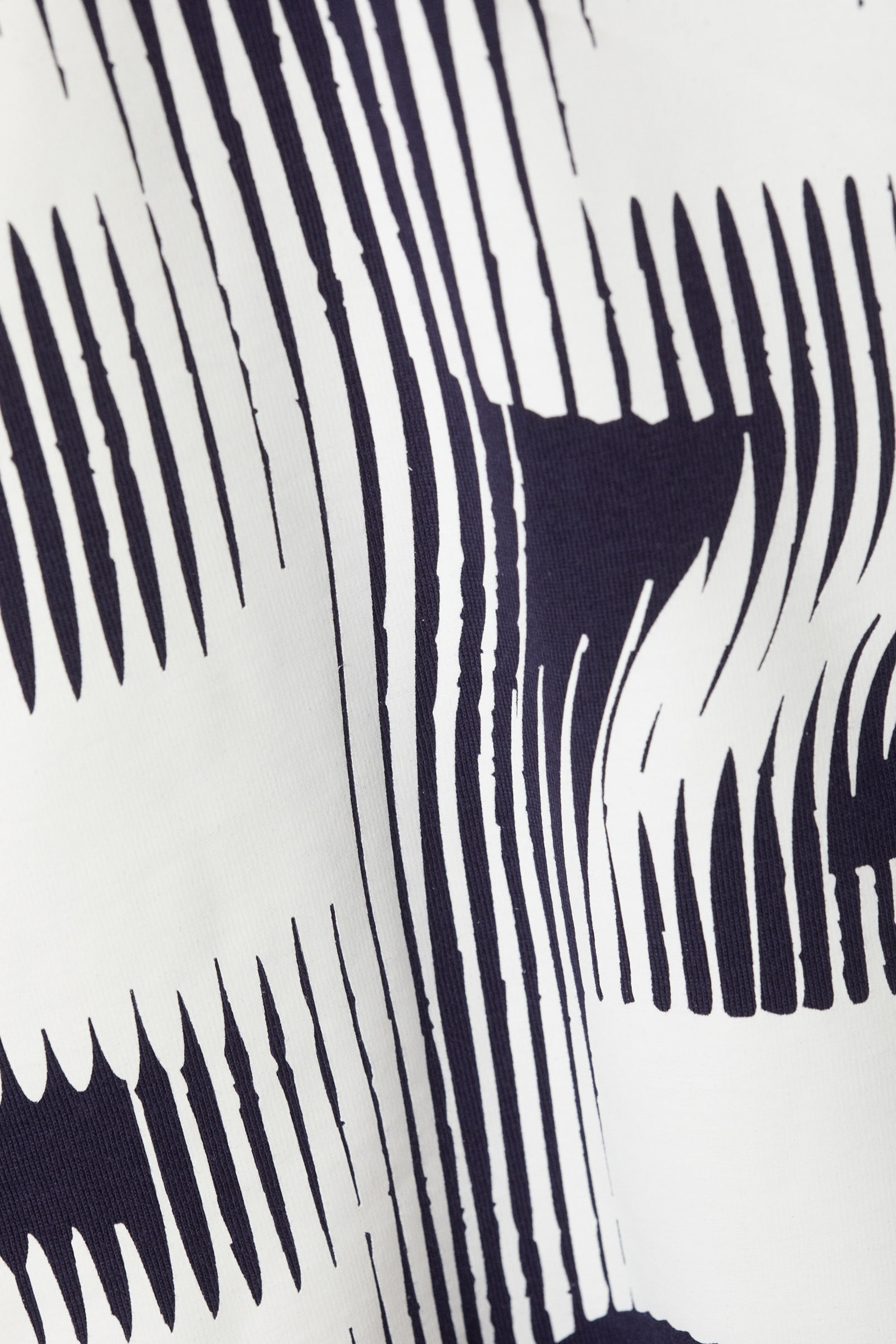 Dark Blue - 92 - Cropped Long-Sleeved T-shirt - 4