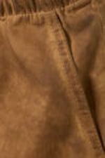 Washed Brown - Relaxed Cotton Cargo Trousers - 4