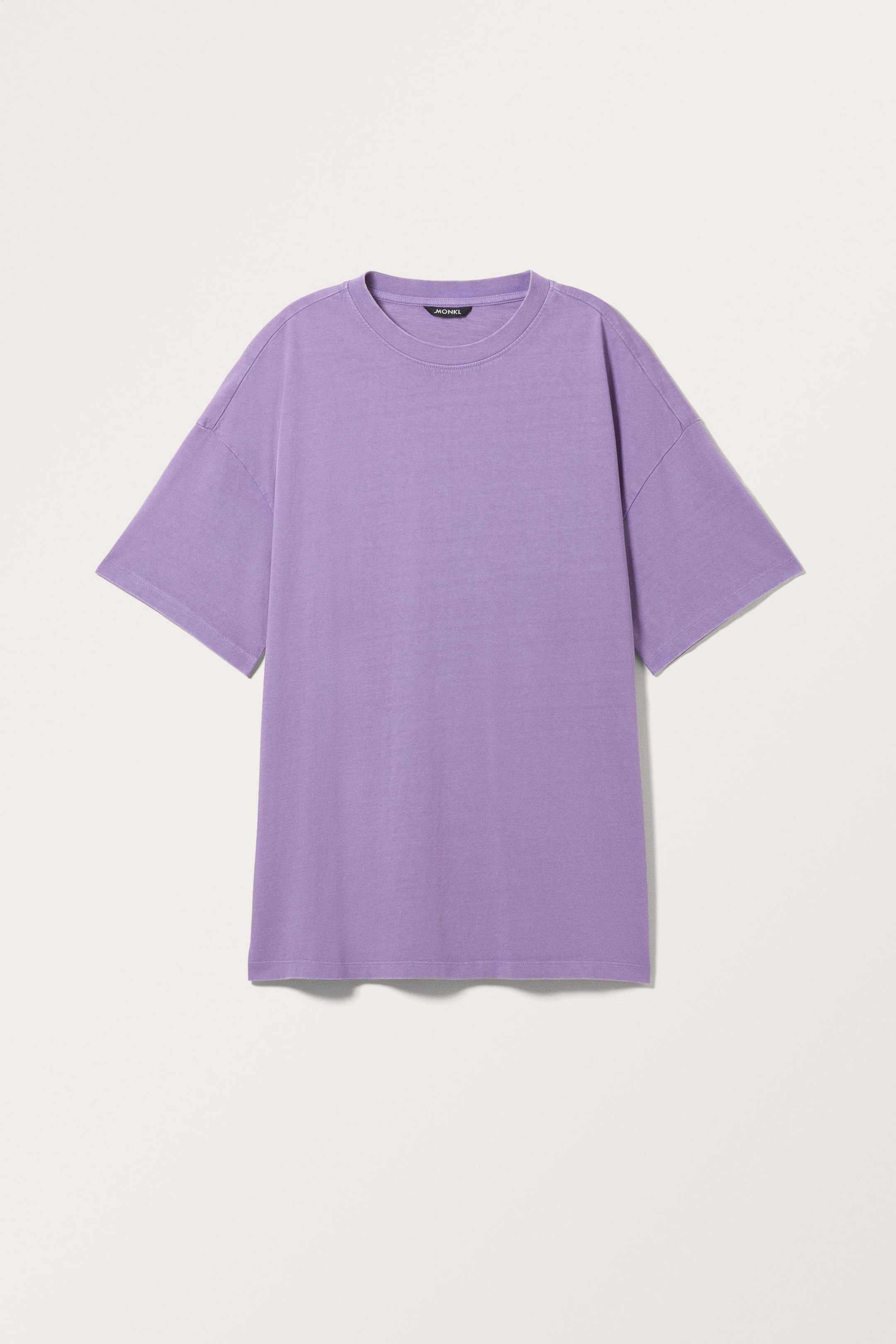 Washed Purple - Oversized Cotton T-shirt - 3