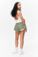 Khaki Green - Mid-Rise Cotton Poplin Pyjama Briefs - 3