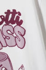 Biscotti Bliss - Oversized Throw-on T-shirt - 1