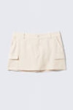 Off-white - Mini Cotton Cargo Skirt - 4