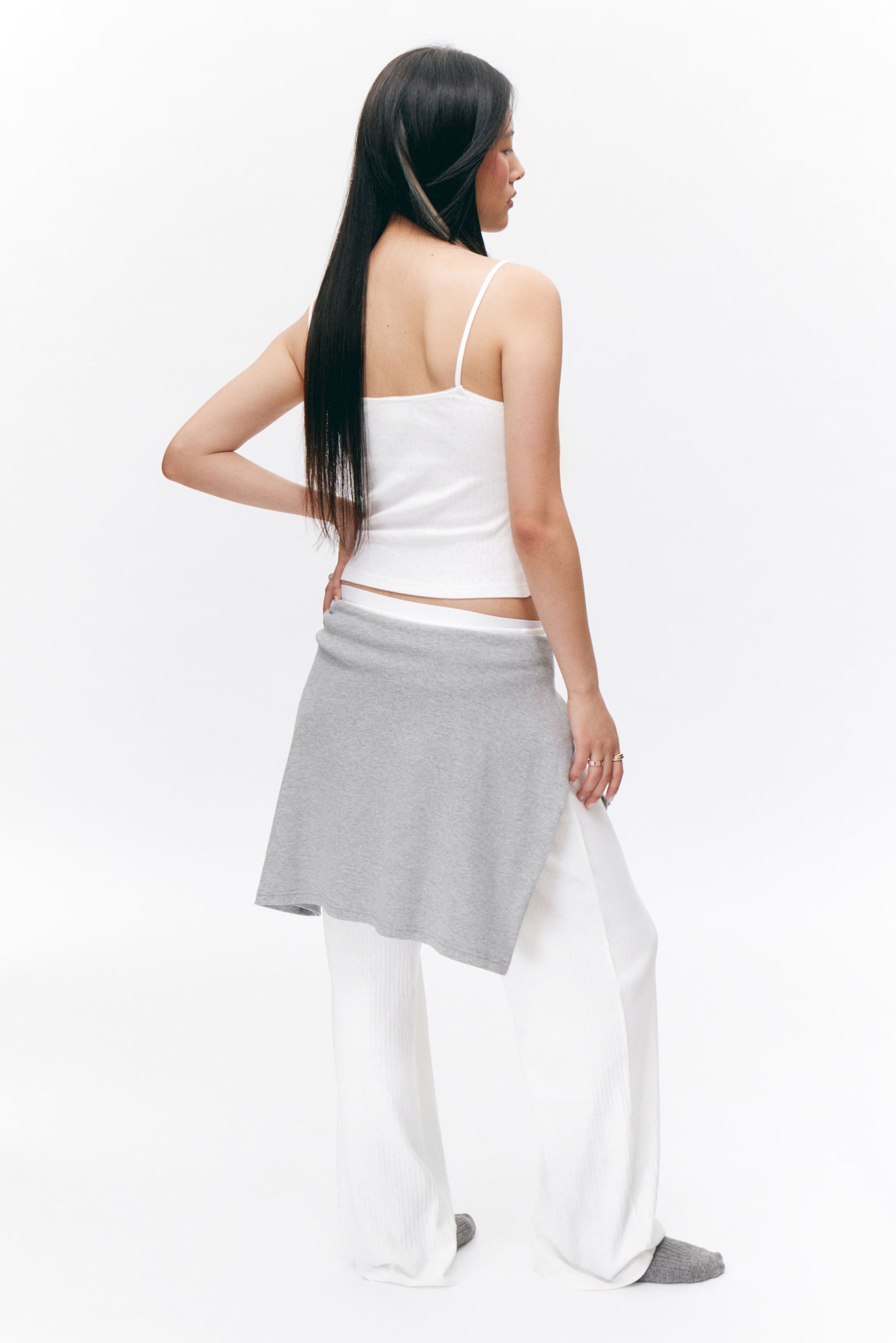 Off-white - Pointelle Strap Top - 2