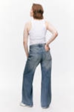 Mountain Blue - Paz Mid Wide Jeans - 3