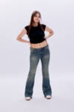 Nikki Blue - Katsumi Low Waist Flared Jeans - 0