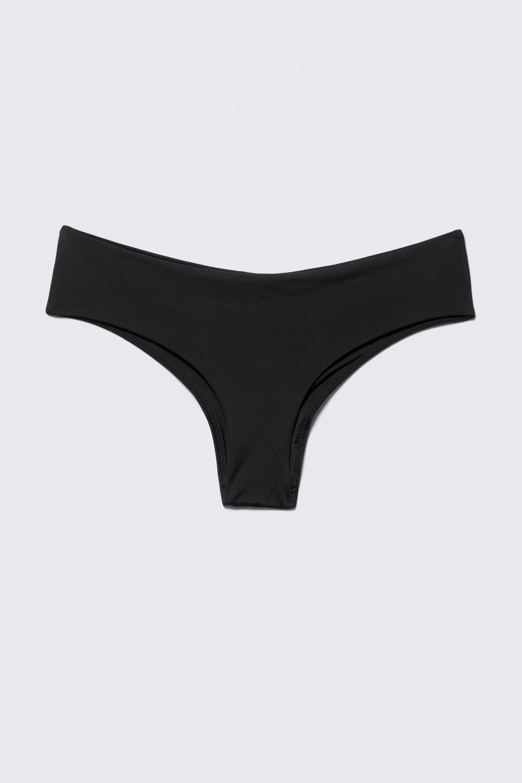 Black - Seamless Hipster Bikini Bottoms - 3