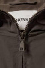 Dark Grey - Windbreaker Nylon Jacket - 4