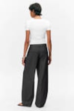 Dark grey - Wide Leg Trousers - 6