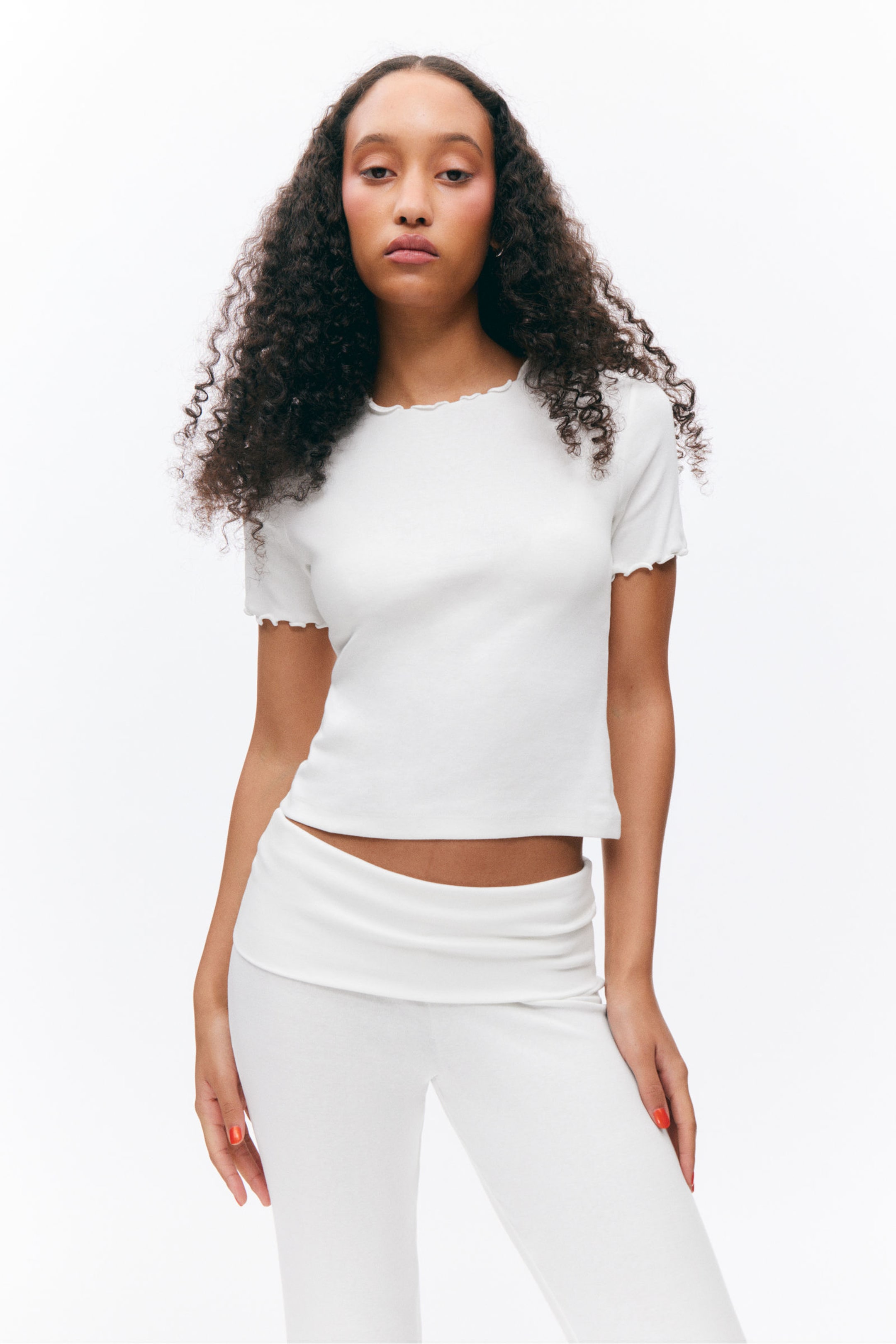 #F0EFEC - Soft Pyjama T-shirt - 1