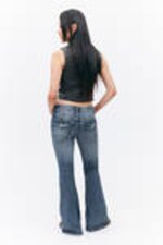 Sunset Blue - Cheri Low Waist Flared Jeans - 4