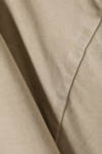 Washed Beige - Oversized Cotton T-shirt - 4