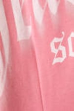 Pink - Jealous Soul - Structured Mini T-shirt Dress - 5