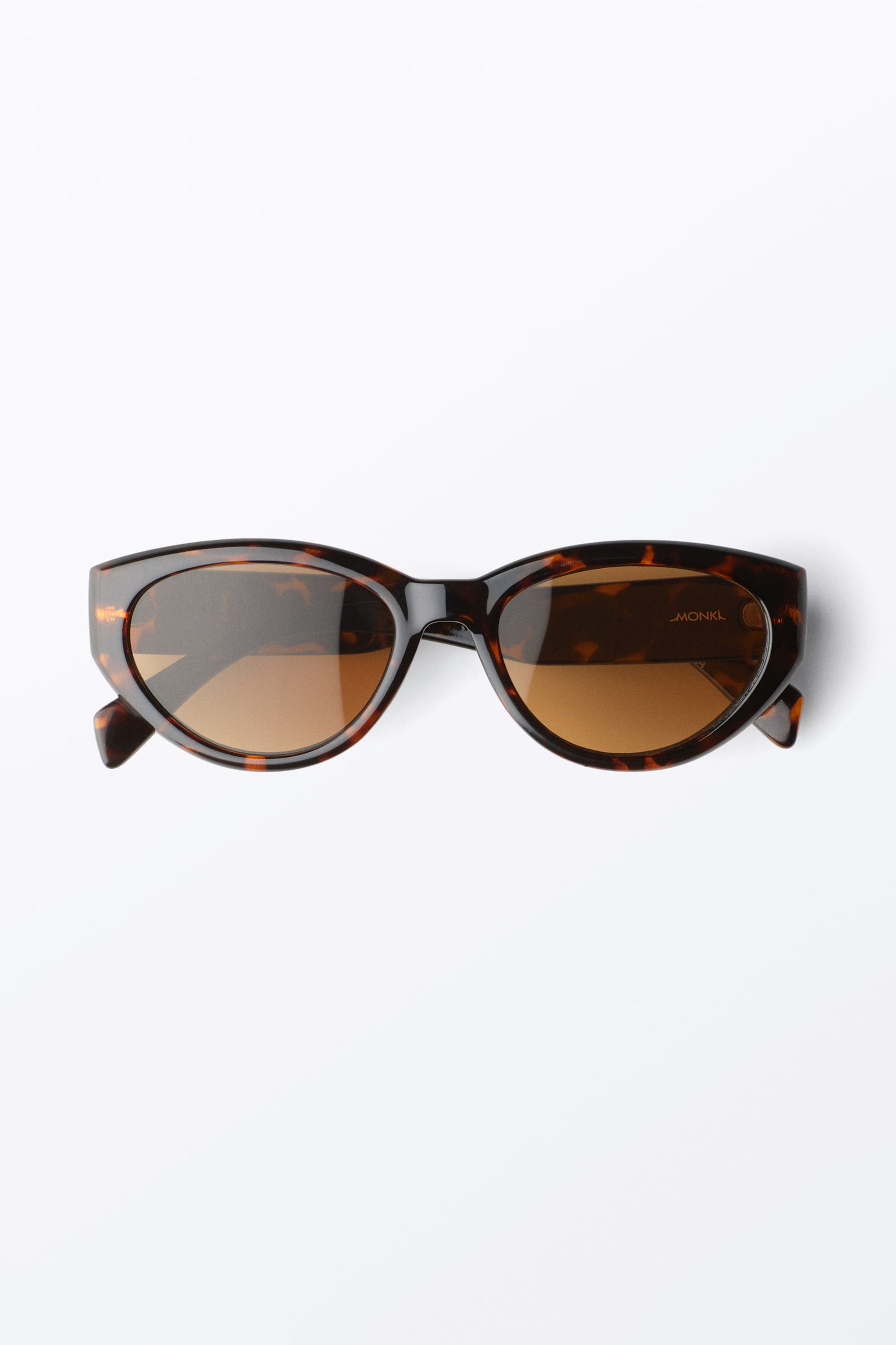 #957F79 - Angular Cat-Eye Sunglasses - 1
