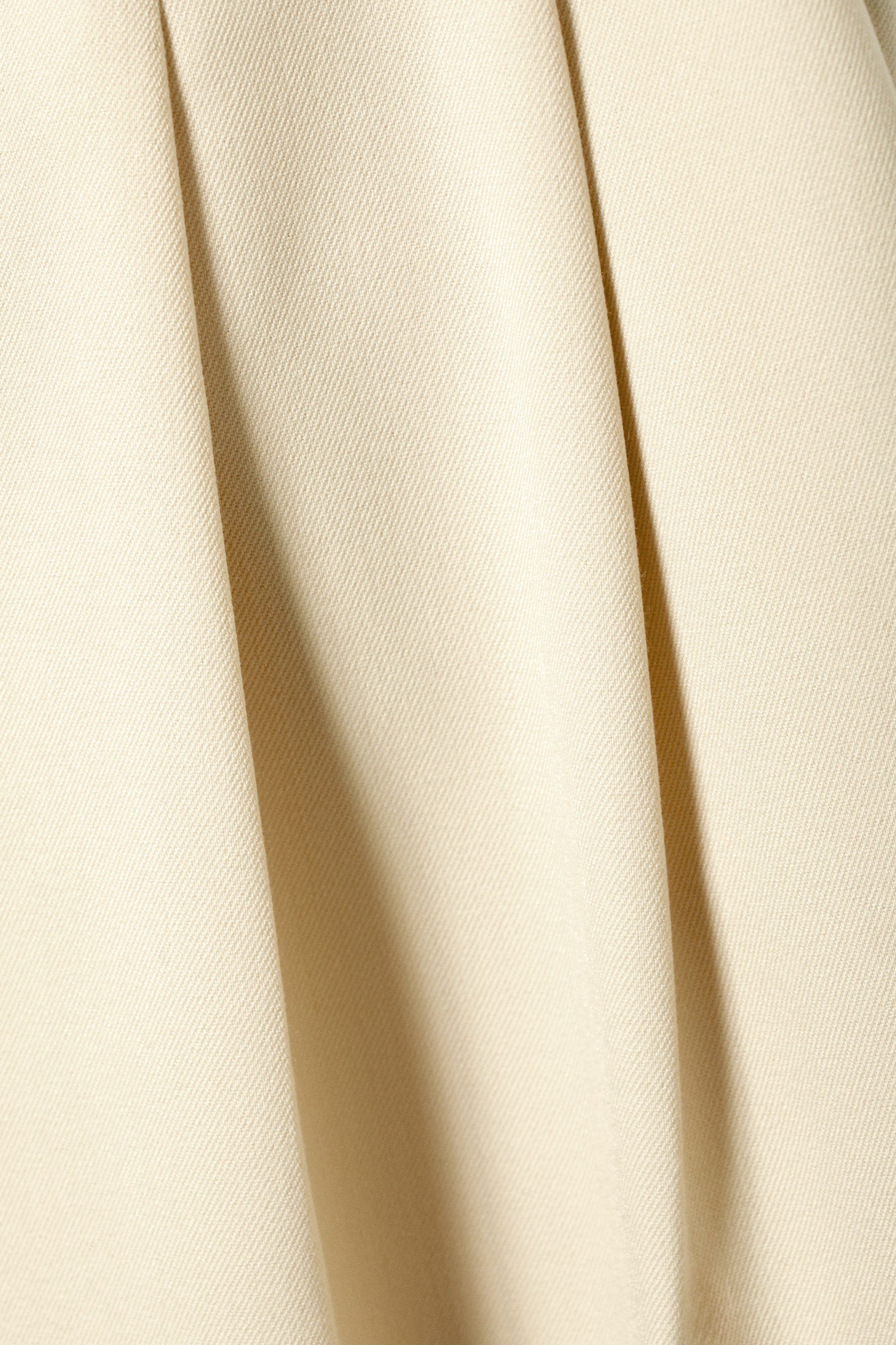 Light Dusty Beige - Wide Leg Trousers - 4