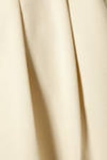 Light Dusty Beige - Wide Leg Trousers - 4