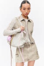 Light Dusty Mole - Rectangular Shoulder Bag - 1