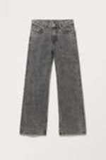 Washed Black - Naoki Low Loose Jeans - 6