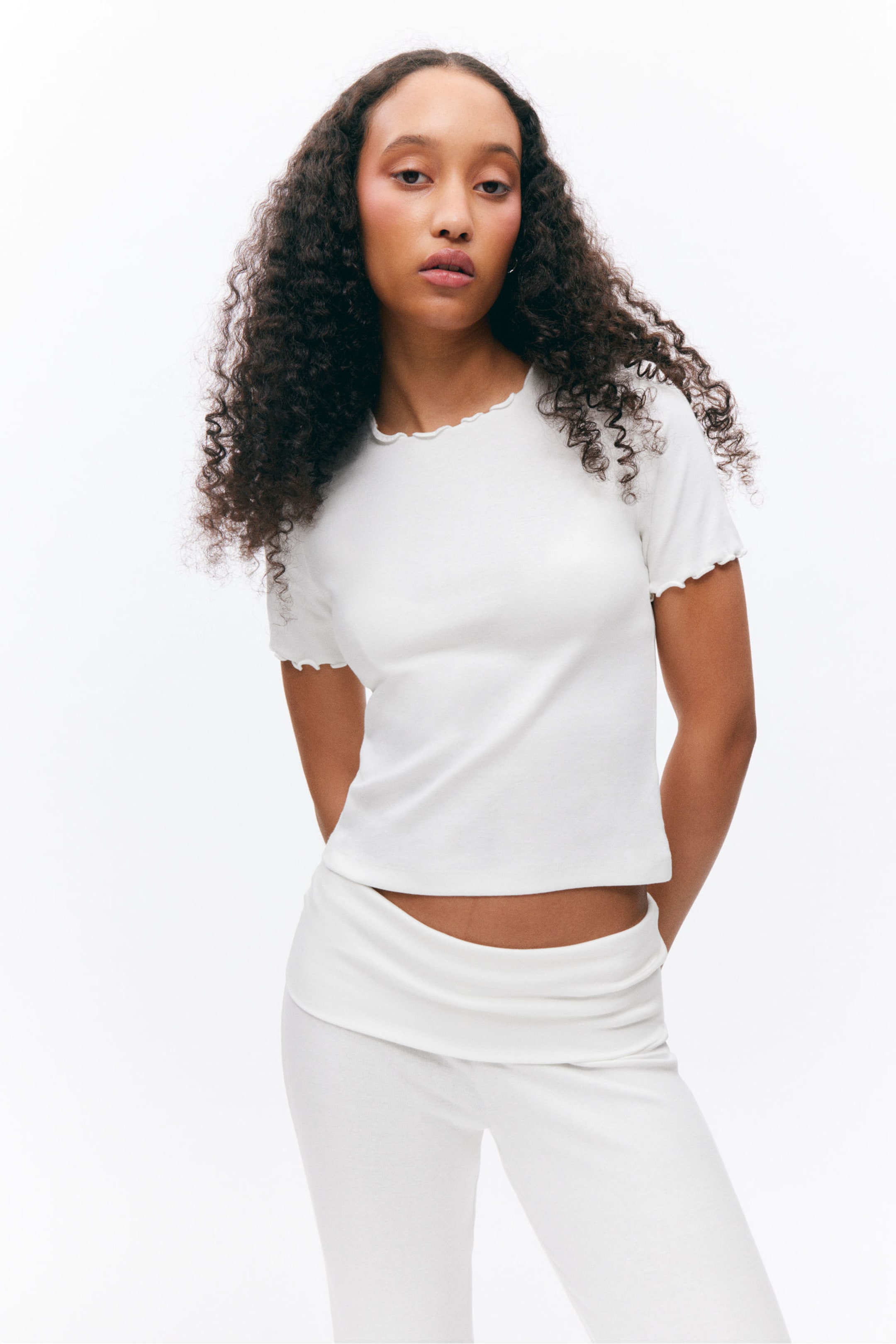 White - Soft Pyjama T-shirt - 2